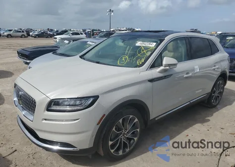 2022 Lincoln Nautilus Reserve z USA, uszkodzony, nr VIN 2LMPJ6K97NBL06175